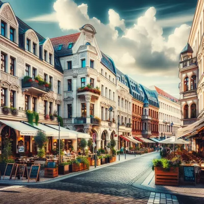 Das Nikolaiviertel in Berlin