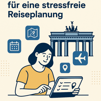 Digitale Organisation für eine stressfreie Reiseplanung in Berlin
