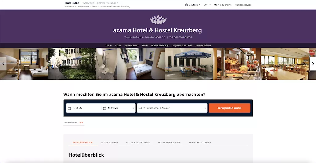Acama Kreuzberg Hotel & Hostel