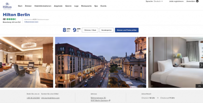 Das Hilton Hotel Berlin