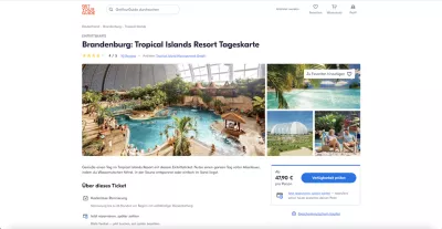 Tropical Island Tickets
