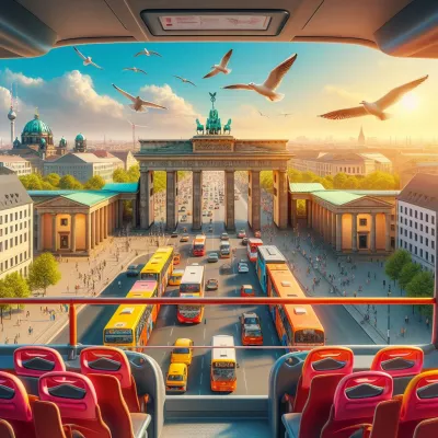 Berlin mit dem Hop on Hop off Bus erleben - Alle Haltestellen