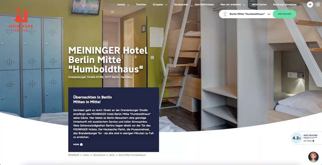 Meininger Hotel Berlin Mitte