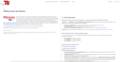 Moses – Technische Universität Berlin
