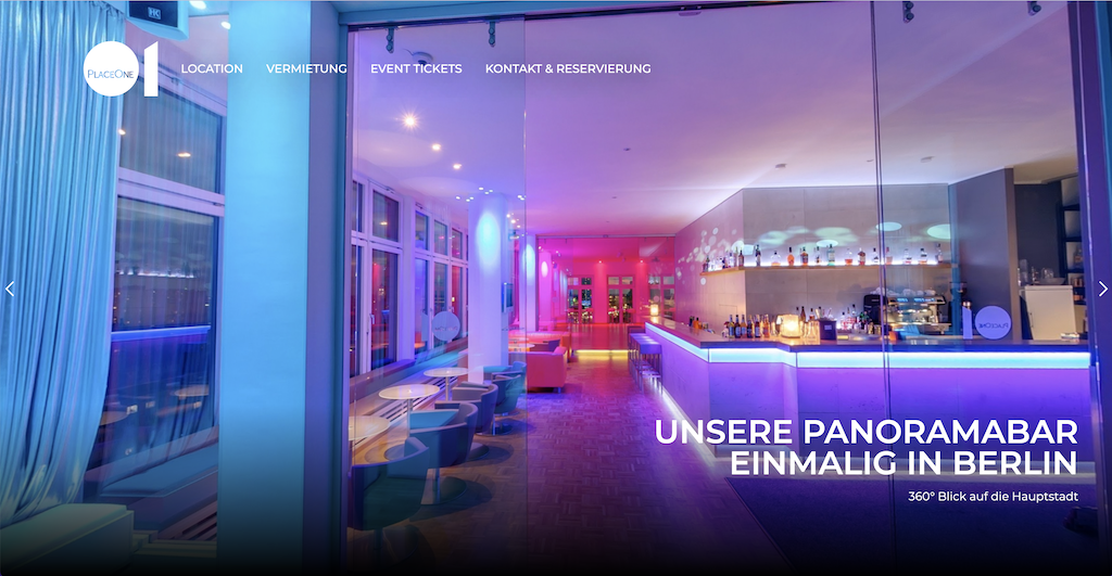 PlaceOne Panoramabar