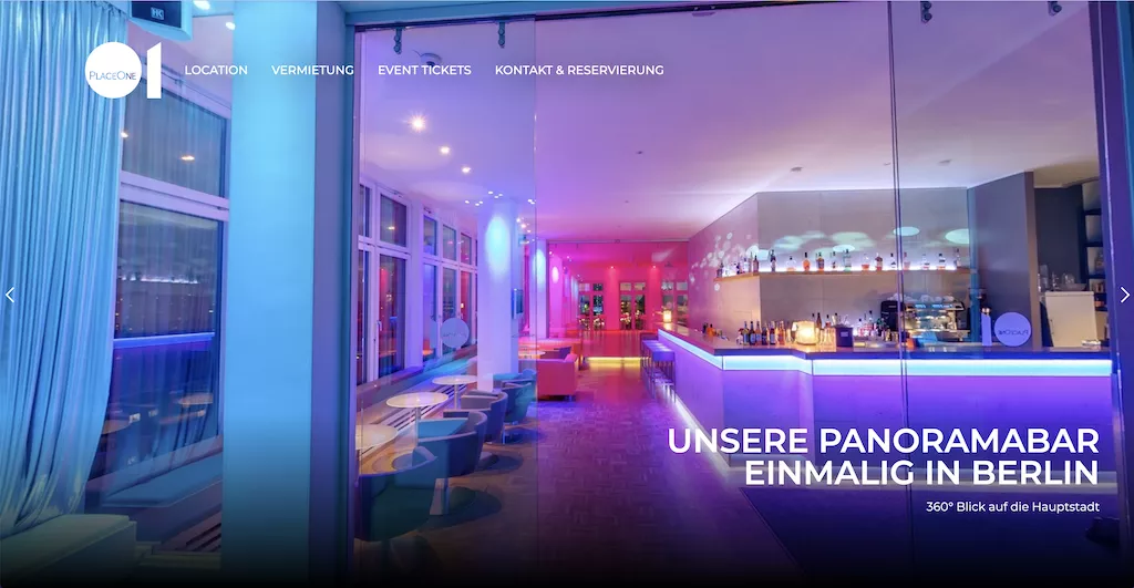 PlaceOne Panoramabar