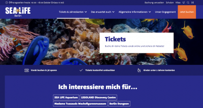 Sea Life in Berlin