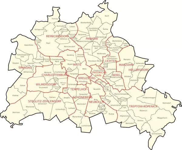 Stadtteile
