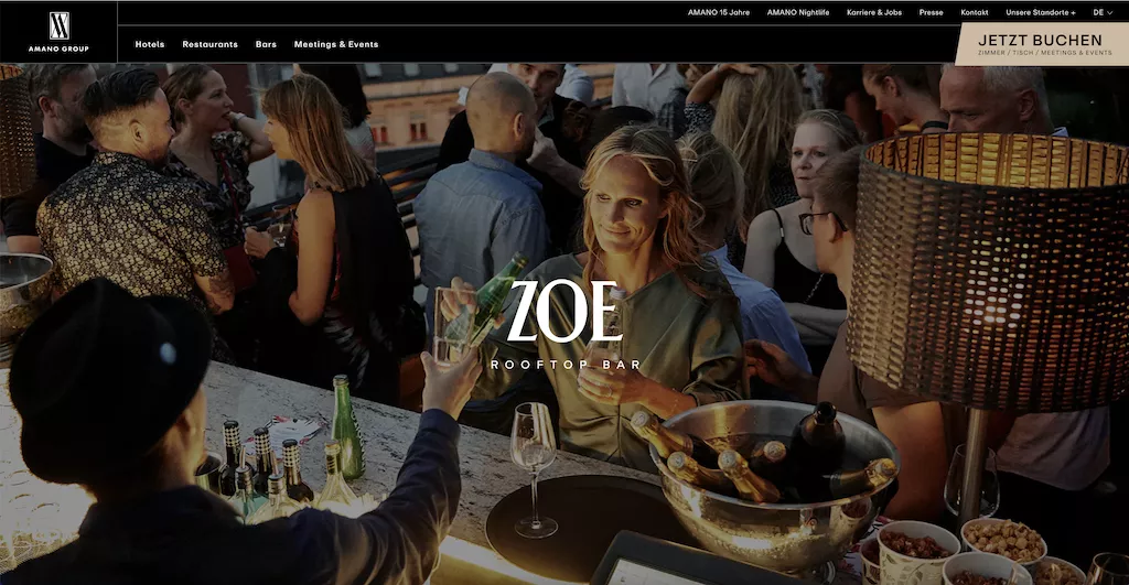 Zoe Rooftop Bar